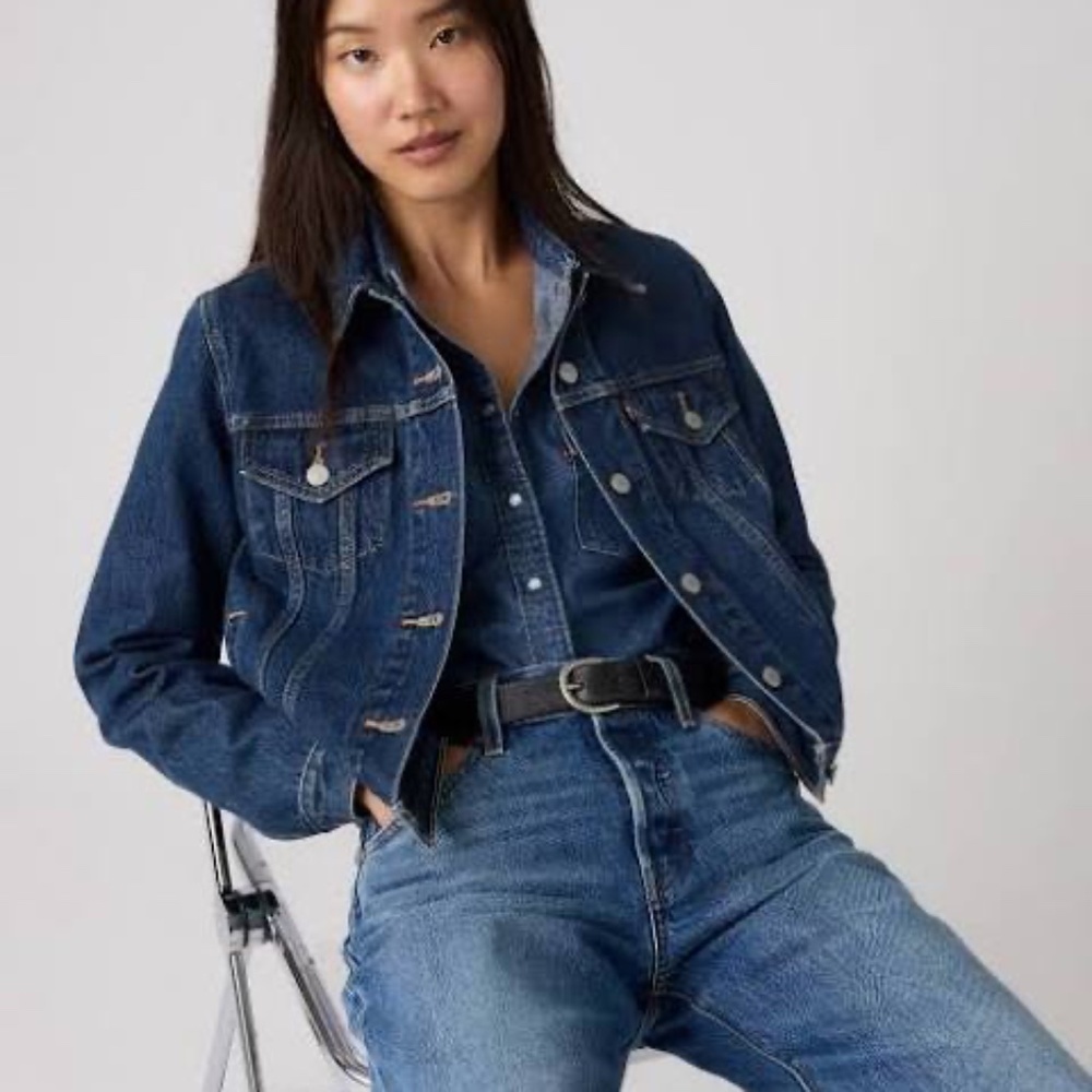 Levi's Original Trucker Denim Jacket sx M NWOT - Picture 3 of 12